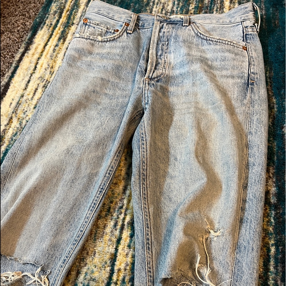 AGOLDE Riley High Rise Straight Crop Jean - Picture 6 of 9